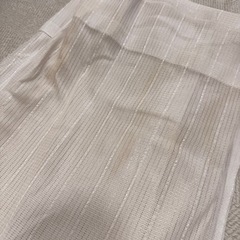 カーテンレース幅100長さ180×2枚(訳あり)の画像