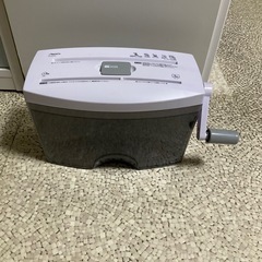シュレッダー2点の画像