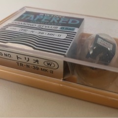 【未使用品】未開封 レコードプレーヤー 交換用 スタイラス レコード針　SWING TAPERED CANTI LEVER DIAMOND STYLUS TR-N-39 MK-IIの画像