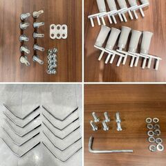 5枚セット◆パーテーション　美品　トーカイスクリーン　FCパネル　ホワイト　オフィス　オフィス用品の画像