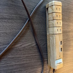 木目風　たこあしでんげんたっぷ蛸足電源タップの画像