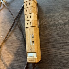 木目風　たこあしでんげんたっぷ蛸足電源タップの画像