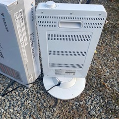 YAMAZEN 電気ストーブ　DS-M093 ホワイト　山善の画像