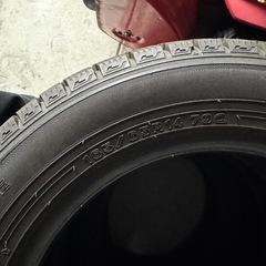 スタッドレスタイヤ　ダンロップ　バリ溝の画像