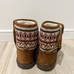 ムートンブーツ　17センチの画像