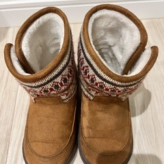 ムートンブーツ　17センチの画像