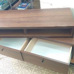 【✨美品✨】『使い勝手の良い✨上下分割型』テレビ台◑サイズ 間口105✕奥行39✕高さ41の画像