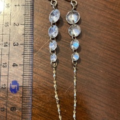 キラキラストーン　ピアスの画像