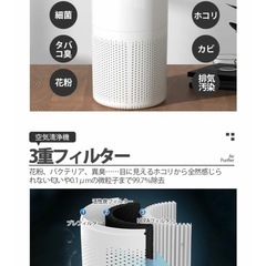小型空気清浄機の画像