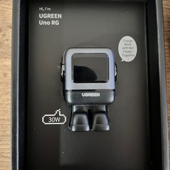 UGREEN Uno RG USB-C Robot GaN 急速充電器　30Wの画像