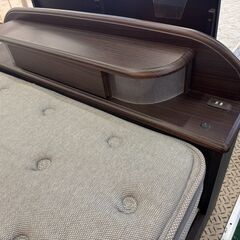 【愛品館八千代店】ニトリ　セミダブルベッド　デュアルポケットの画像