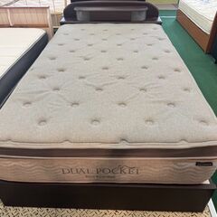 【愛品館八千代店】ニトリ　セミダブルベッド　デュアルポケットの画像