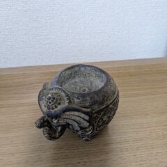 ゾウのお香立ての画像