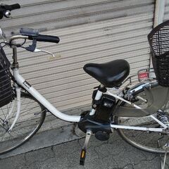[Panasonic]ViVi SX 26吋電動アシスト自転車 12Ahバッテリー+充電器(ホワイト)の画像