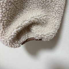 LaxDanTia  フード付きボアジャケット　えむM　ベージュの画像