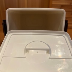 アイリスオーヤマnifty  45Lごみ箱 ホワイトの画像