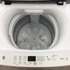 【高年式】4.5kg全自動洗濯機 Haier ﾊｲｱｰﾙ JW-U45B 4.5kg 2023年製:ホワイトの画像