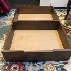 【あげます】無印良品　ベッド下収納ケースの画像