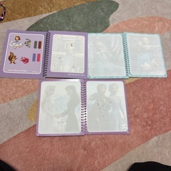 ディズニー 水彩画本 3冊セットの画像