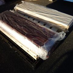 第1017回　スノコ　すのこ　取り放題　未使用　ベッド　ＤＩＹ素材　木材　エラー品　リフォームの画像