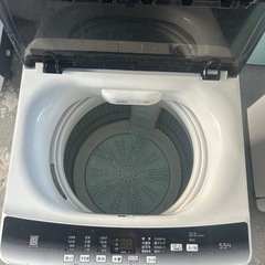 お買得☆美品☆ハイアール☆2021年製☆5.5k☆ホワイト色☆激安洗濯機☆の画像