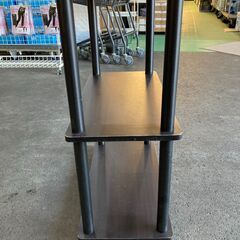 3段棚　黒の画像