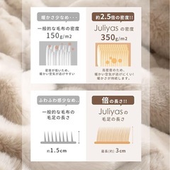 電気毛布 190×130cm セミダブル 掛け敷き兼用 の画像