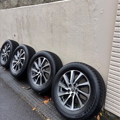 ヴェルファイア　　アルミスタットレスタイヤの画像