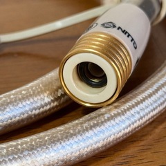 NITTO LPG燃焼器用鋼線入りホース 2m ガスコード ガスホースの画像