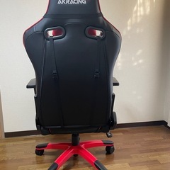 AKRacing/エーケーレーシング Pro-X V2 ゲーミングチェア デスクチェア イス 赤×黒の画像