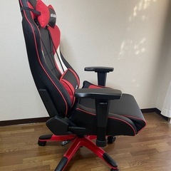 AKRacing/エーケーレーシング Pro-X V2 ゲーミングチェア デスクチェア イス 赤×黒の画像