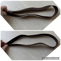 ショルダーストラップ　バッグ ダークブラウン レディース ショルダーベルト 肩紐の画像