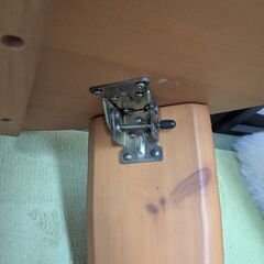 美品 ニトリ 丸机の画像