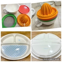 離乳食調理器具セット　ラクマグ　ベビー食器　離乳食準備　離乳食トレイの画像