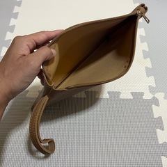 セカンドバッグ　ベージュ　かばんカバンの画像