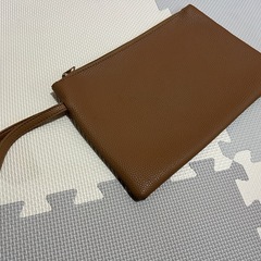 セカンドバッグ　ベージュ　かばんカバンの画像