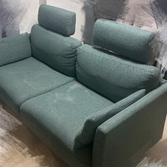 ニトリ3人掛けソファの画像