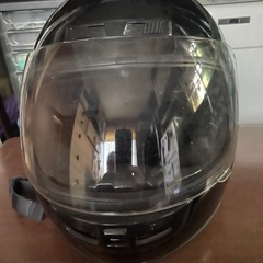 フルフェイス　ヘルメットブラックの画像