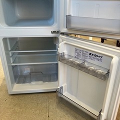 K2511-164 Abitelax 2ドア冷蔵庫 2021年製 AR-960ED 90L 取説付き 動作確認済み キズ汚れ有りの画像