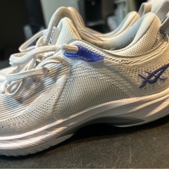 アシックス　バッシュ　ローカット　バスケ　ミニバス
の画像