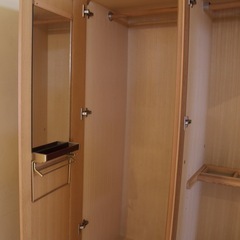 【未使用品】国産高級洋服ダンスの画像