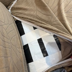 電動リクライニングソファー　フルフラットにもできますの画像