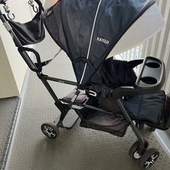 カトージ　2人乗りベビーカー
の画像