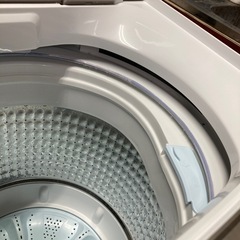 AQUA/アクア AQW-S6P 全自動電気洗濯機 6kg 2024年製 通電OK 動作品 A048の画像