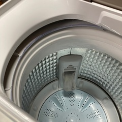 AQUA/アクア AQW-S6P 全自動電気洗濯機 6kg 2024年製 通電OK 動作品 A048の画像