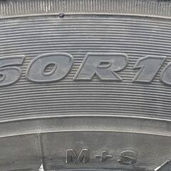 スタッドレス 215/60R16 東北東北6県無料配送対応‼️爆安‼️最終値下げ‼️③超超超バリ溝❗ 国産トーヨータイヤ‼️ アルミ付き 国産 タイヤ !!　スタッドレスの画像