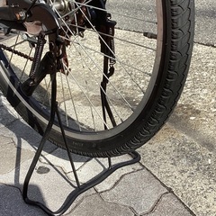 ♪ジモティー特価♪２６ｘ１．９６　極太タイヤ装着26型中古自転車　シマノ製６段変速ＬＥＤオートライト付きの画像