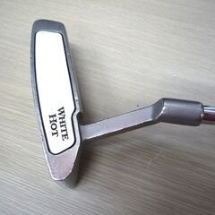 ゴルフクラブ パター 右用 ODYSSEY WHITE HOT #6 ヘッドカバー付き 中古 オデッセイ ホワイトホット苫小牧西店の画像