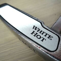 ゴルフクラブ パター 右用 ODYSSEY WHITE HOT #6 ヘッドカバー付き 中古 オデッセイ ホワイトホット苫小牧西店の画像