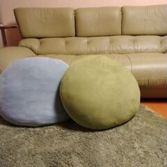 ニトリ　もちもちクッションの画像